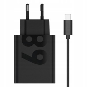 Incarcator Lenovo 68W USB-C Wall Charger Black, pentru tablete Lenovo K10 pentru scoala